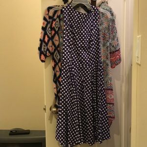 RETRO POLKA DOT SWING DRESS